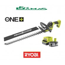 TAGLIASIEPI A BATTERIA RYOBI 18V MOD. RY18HT55A - 140 LAMA 55 CM. (1 x 4.0 Ah)